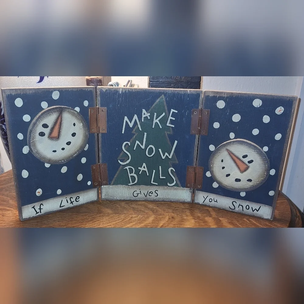 PRIMITIVE/FOLKART HANDCRAFTED CHRISTMAS DECOR